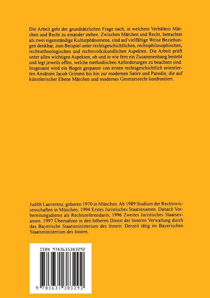 Produktbild: M&auml;rchen und Recht