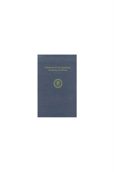 Produktbild: Memoirs of the American Academy in Rome v. 46