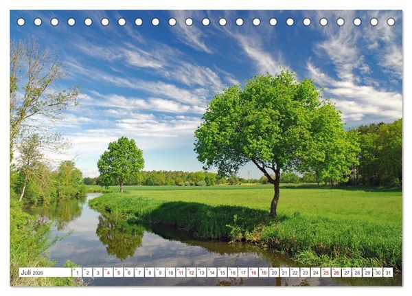 Produktbild: Wildes Wendland (Tischkalender 2026 DIN A5 quer), CALVENDO Monatskalender