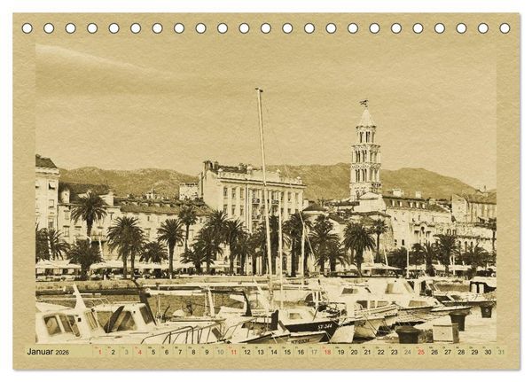 Produktbild: Kroatien (Tischkalender 2026 DIN A5 quer), CALVENDO Monatskalender
