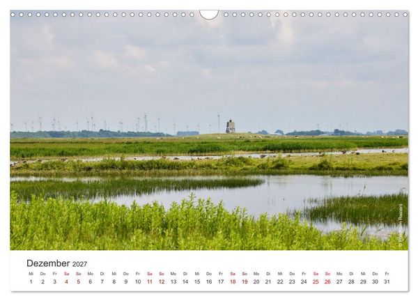 Produktbild: Halbinsel Eiderstedt - Momente der Natur (Wandkalender 2027 DIN A3 quer), CALVENDO Monatskalender