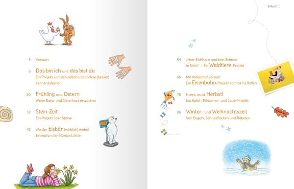 Produktbild: Mini-Projekte für die Kita: 3 – 6 Jahre