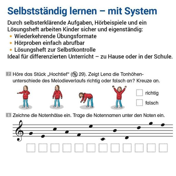 Produktbild: Das &Uuml;bungsheft Musik 3/4