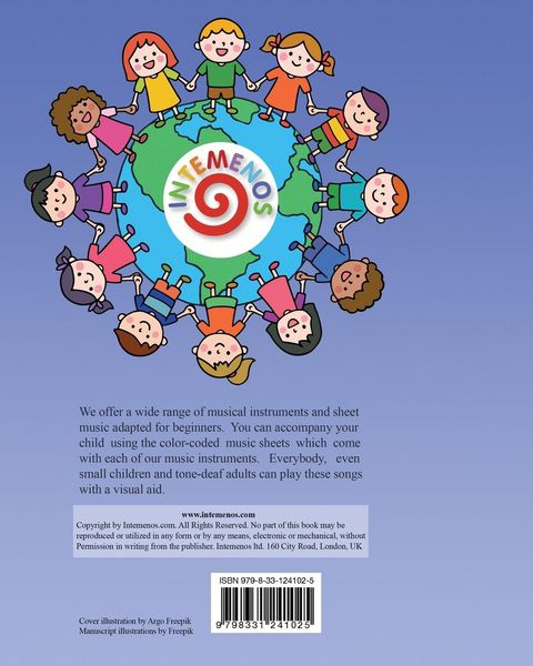 Produktbild: 53 Simple International Songs for Toy Xylophones for Non-Musicians