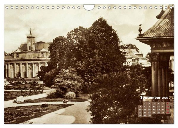 Produktbild: Souvenirs aus Dresden &ndash; Die Stadt auf historischen Karten (Wandkalender 2026 DIN A4 quer), CALVENDO Monatskalender