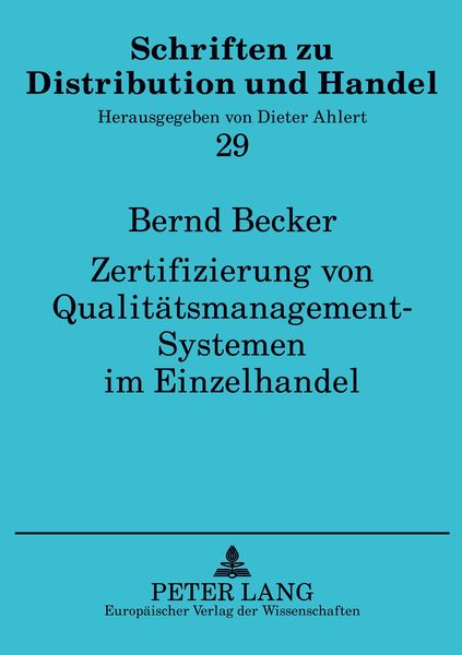 Produktbild: Zertifizierung von Qualit&auml;tsmanagement-Systemen im Einzelhandel