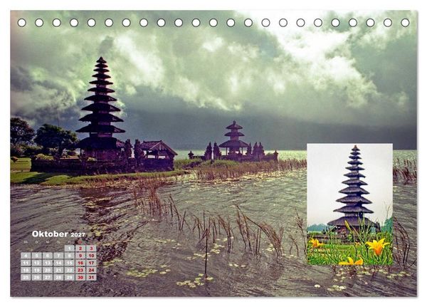 Produktbild: Kultst&auml;tten in Asien (Tischkalender 2027 DIN A5 quer), CALVENDO Monatskalender
