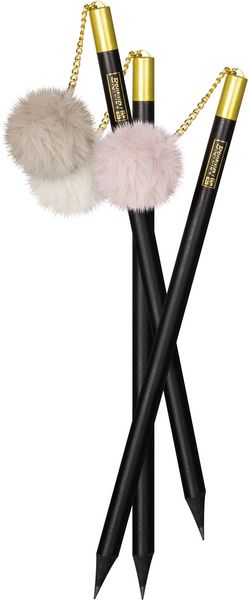 Brunnen Bleistift schwarz m. Bommel