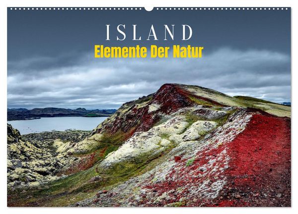 Produktbild: Island - Elemente der Natur (Wandkalender 2026 DIN A2 quer), CALVENDO Monatskalender