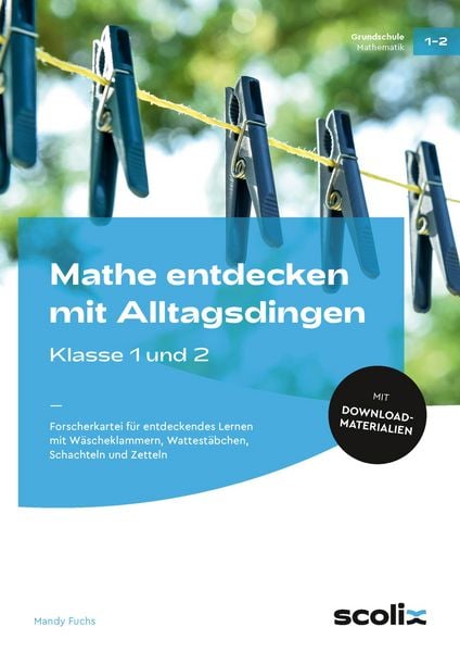 Produktbild: Mathe entdecken mit Alltagsdingen - Klasse 1 und 2