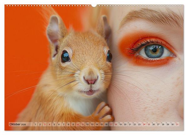Produktbild: Farbenfrohe Sch&ouml;nheiten (hochwertiger Premium Wandkalender 2026 DIN A2 quer), Kunstdruck in Hochglanz