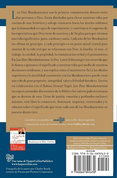 Produktbild: Los Diez Mandamientos