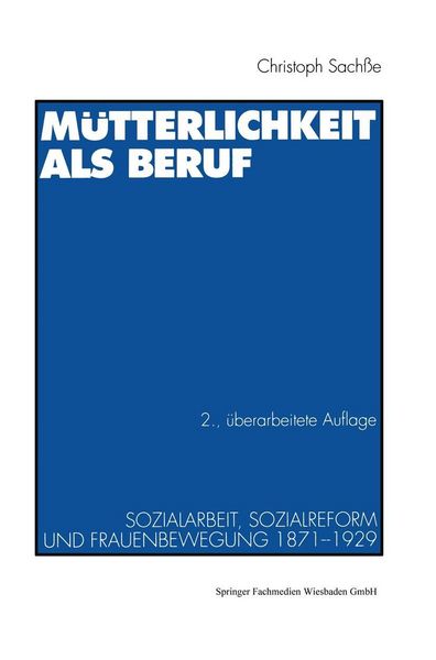 Produktbild: M&uuml;tterlichkeit als Beruf