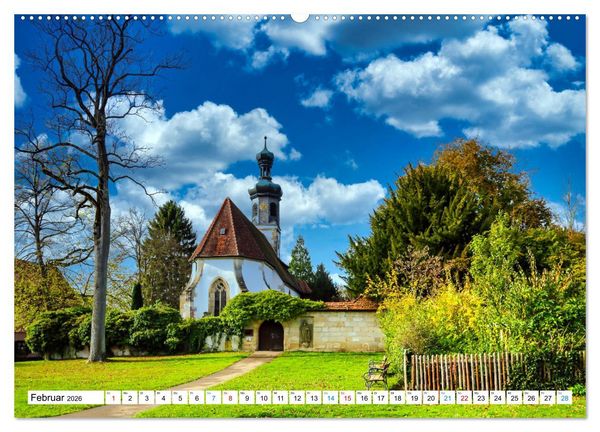 Produktbild: Rund um Esslingen (Wandkalender 2026 DIN A2 quer), CALVENDO Monatskalender