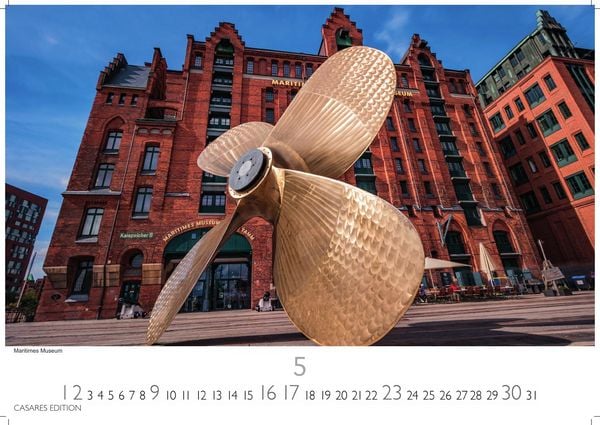 Produktbild: Hamburg Kalender 2027 &ndash; Wandkalender | Fotokalender Deutschland 35x24cm - mit 12 beeindruckenden Bildern mit stimmungsvollen Motiven von Hafen, Elbe, Speicherstadt und hanseatischem Flair