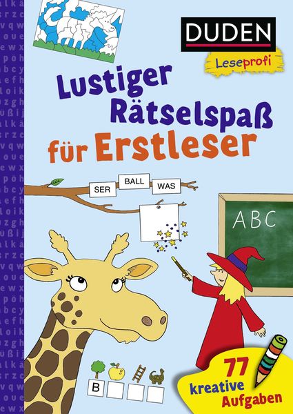 Produktbild: Duden Leseprofi &ndash; Lustiger R&auml;tselspa&szlig; f&uuml;r Erstleser, 1. Klasse