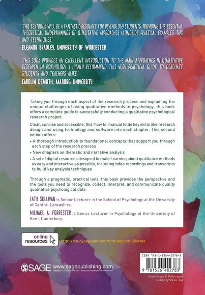 Produktbild: Doing Qualitative Research in Psychology