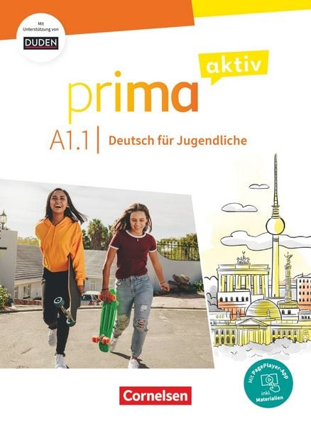 Produktbild: Prima aktiv - Deutsch f&uuml;r Jugendliche - Allgemeine Ausgabe - A1: Band 1