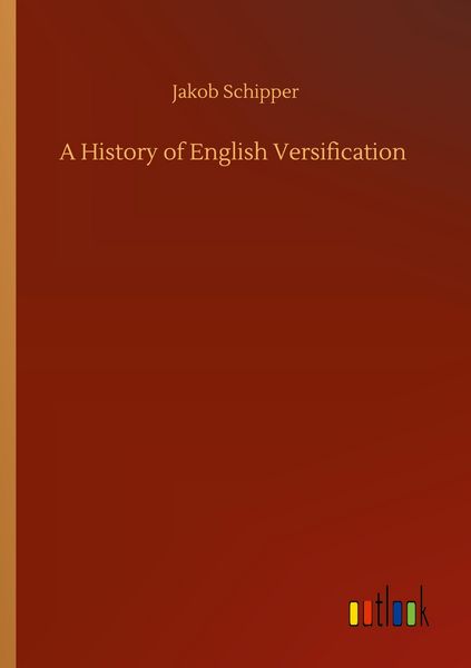 Produktbild: A History of English Versification