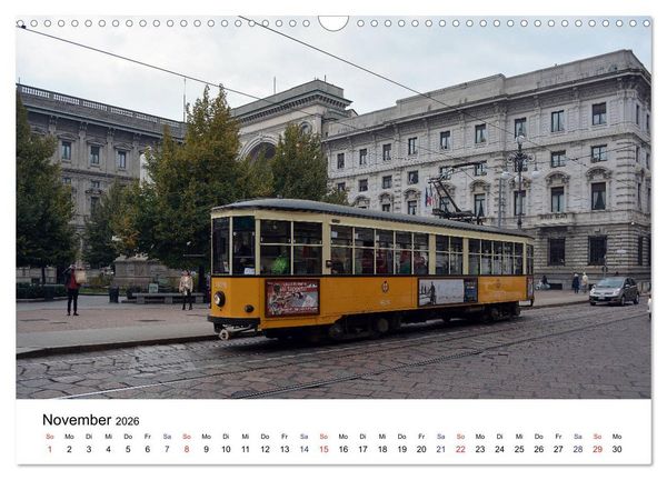 Produktbild: Stra&szlig;enbahnen in Europa (Wandkalender 2026 DIN A3 quer), CALVENDO Monatskalender