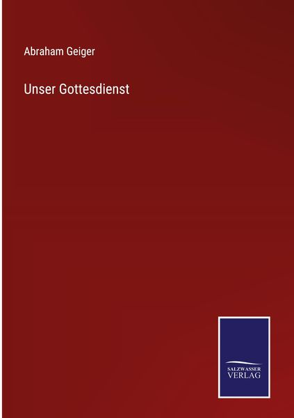 Produktbild: Unser Gottesdienst