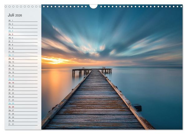 Produktbild: Im Fluss der Zeit (Wandkalender 2026 DIN A3 quer), CALVENDO Monatskalender