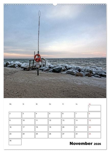 Produktbild: Ostsee. Urlaubsfeeling pur (Wandkalender 2026 DIN A2 hoch), CALVENDO Monatskalender