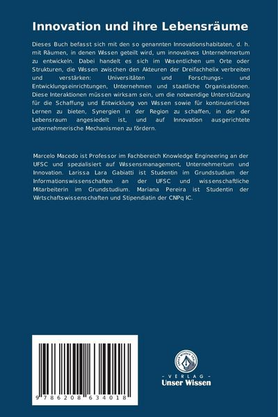 Produktbild: Innovation und ihre Lebensr&auml;ume