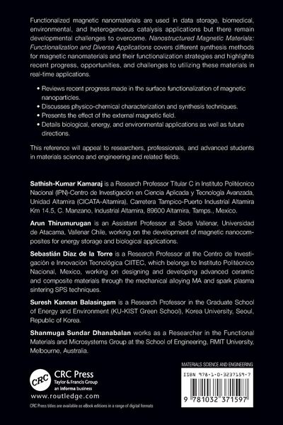 Produktbild: Nanostructured Magnetic Materials