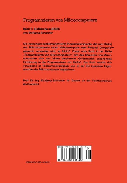 Produktbild: Einf&uuml;hrung in BASIC