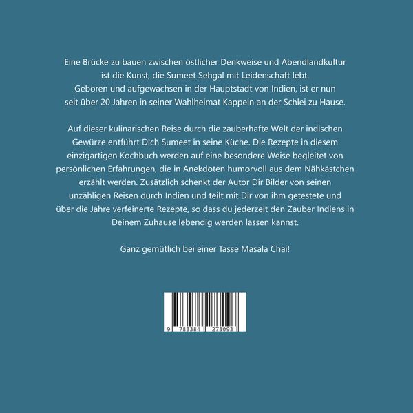 Produktbild: Ganesha wird nicht satt! Kochbuch mit indischen Rezepten und Anekdoten.