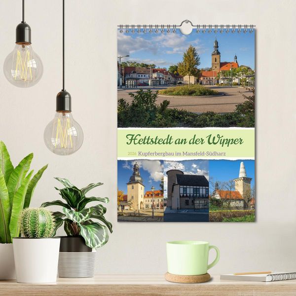Produktbild: Die Stadt Hettstedt (Wandkalender 2026 DIN A4 hoch), CALVENDO Monatskalender