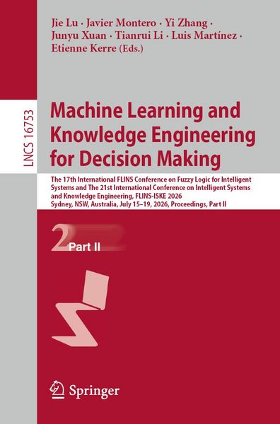 Produktbild: Machine Learning and Knowledge Engineering for Decision Making