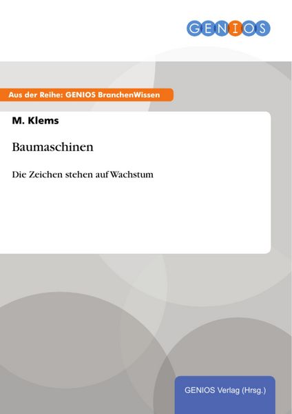 Produktbild: Baumaschinen