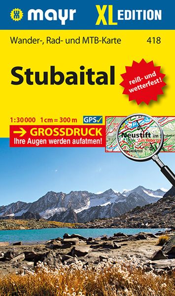 Produktbild: Mayr Wanderkarte Stubaital XL 1:30.000