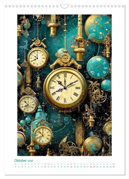 Produktbild: Farbensinfonie (Wandkalender 2026 DIN A3 hoch), CALVENDO Monatskalender