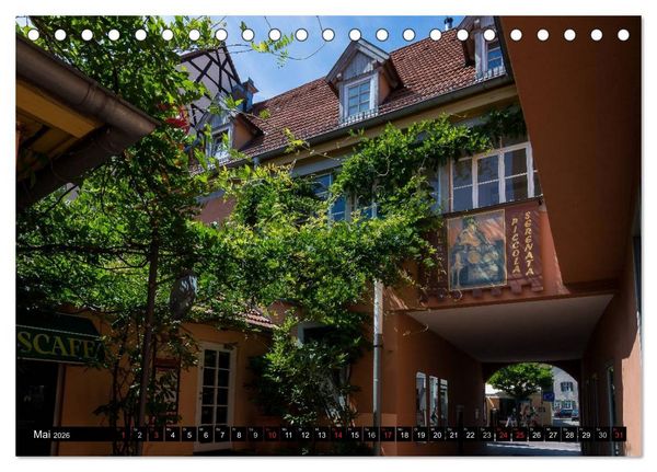 Produktbild: Schwetzinger Stadtansichten (Tischkalender 2026 DIN A5 quer), CALVENDO Monatskalender