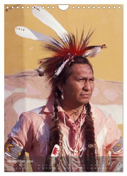 Produktbild: INDIANER Portrait Collection 2 (Wandkalender 2026 DIN A4 hoch), CALVENDO Monatskalender