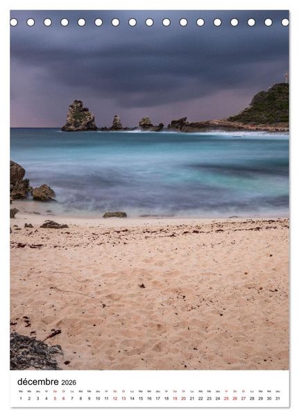 Produktbild: Guadeloupe - Un r&ecirc;ve carib&eacute;en (Calendrier de bureau 2026 DIN A5 horizontal), CALVENDO calendrier mensuel