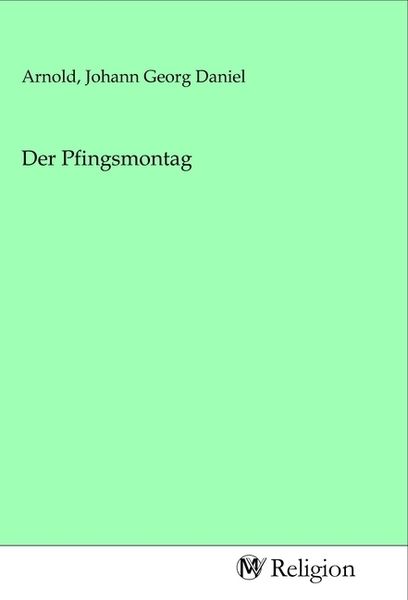 Produktbild: Der Pfingsmontag
