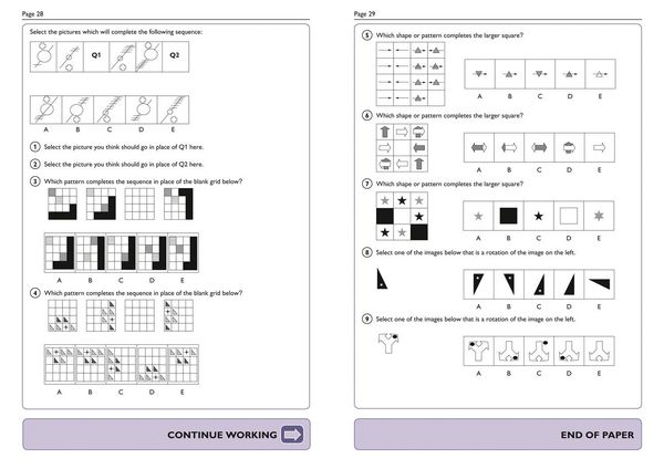 Produktbild: 11+ Verbal Reasoning, Non-Verbal Reasoning & Maths Practice Papers (Bumper Book with 4 sets of tests)