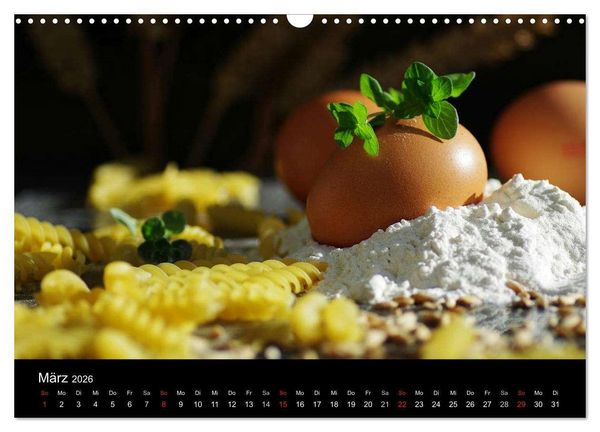 Produktbild: Pasta Kreationen (Wandkalender 2026 DIN A3 quer), CALVENDO Monatskalender