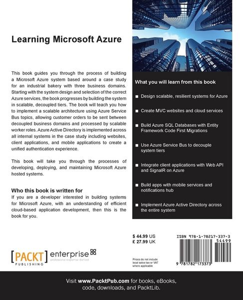 Produktbild: Learning Microsoft Azure