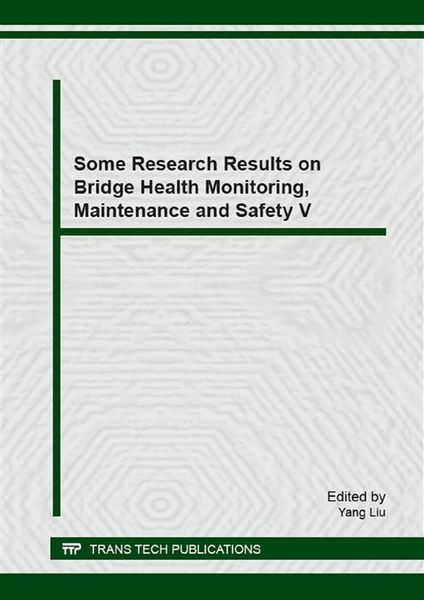 Produktbild: Some Research Results on Bridge Health Monitoring, Maintenance and Safety V