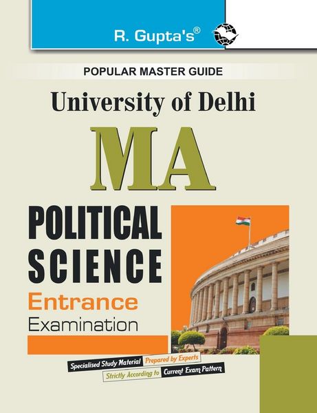 Produktbild: Delhi University M.A. Political Science Entrance Exam Guide
