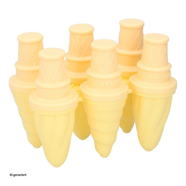 Produktbild: neuetischkultur Softeisform 6x 60ml., farbig sortiert Kunststoff