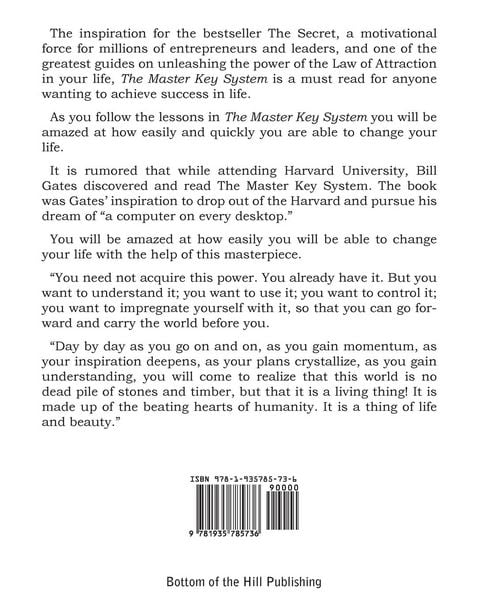 Produktbild: The Master Key System
