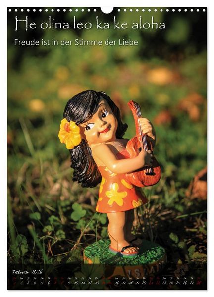 Produktbild: Hula Dancer - Hawaiianische Weisheiten (Wandkalender 2026 DIN A3 hoch), CALVENDO Monatskalender