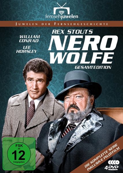 Produktbild: Nero Wolfe - Gesamtedition: Alle 14 Folgen plus Pilotfilm (Fernsehjuwelen) [4 DVDs]