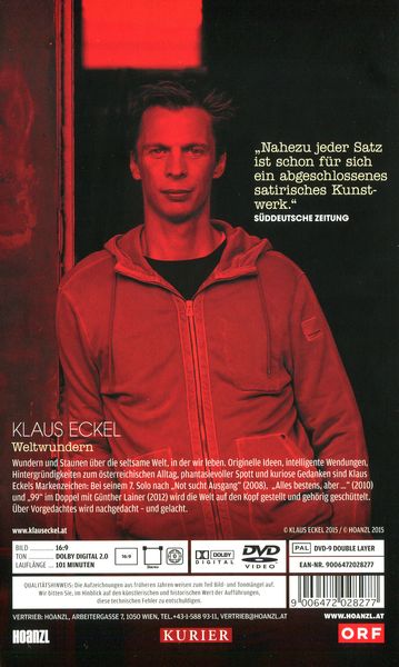 Produktbild: Best of Kabarett - Klaus Eckel - Weltwundern